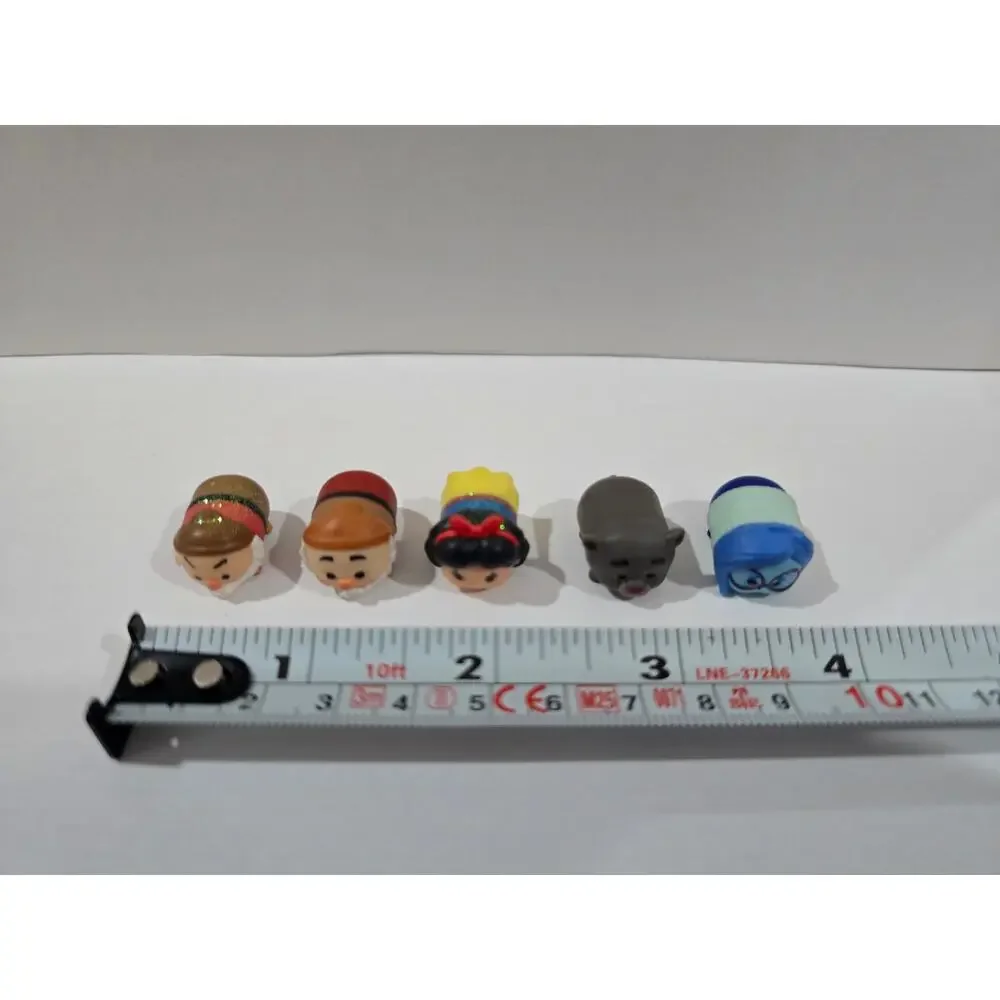 Mini Disney Tsum Tsum Snow White Grumpy Bashful Baloo Sadness Vinyl Set 5